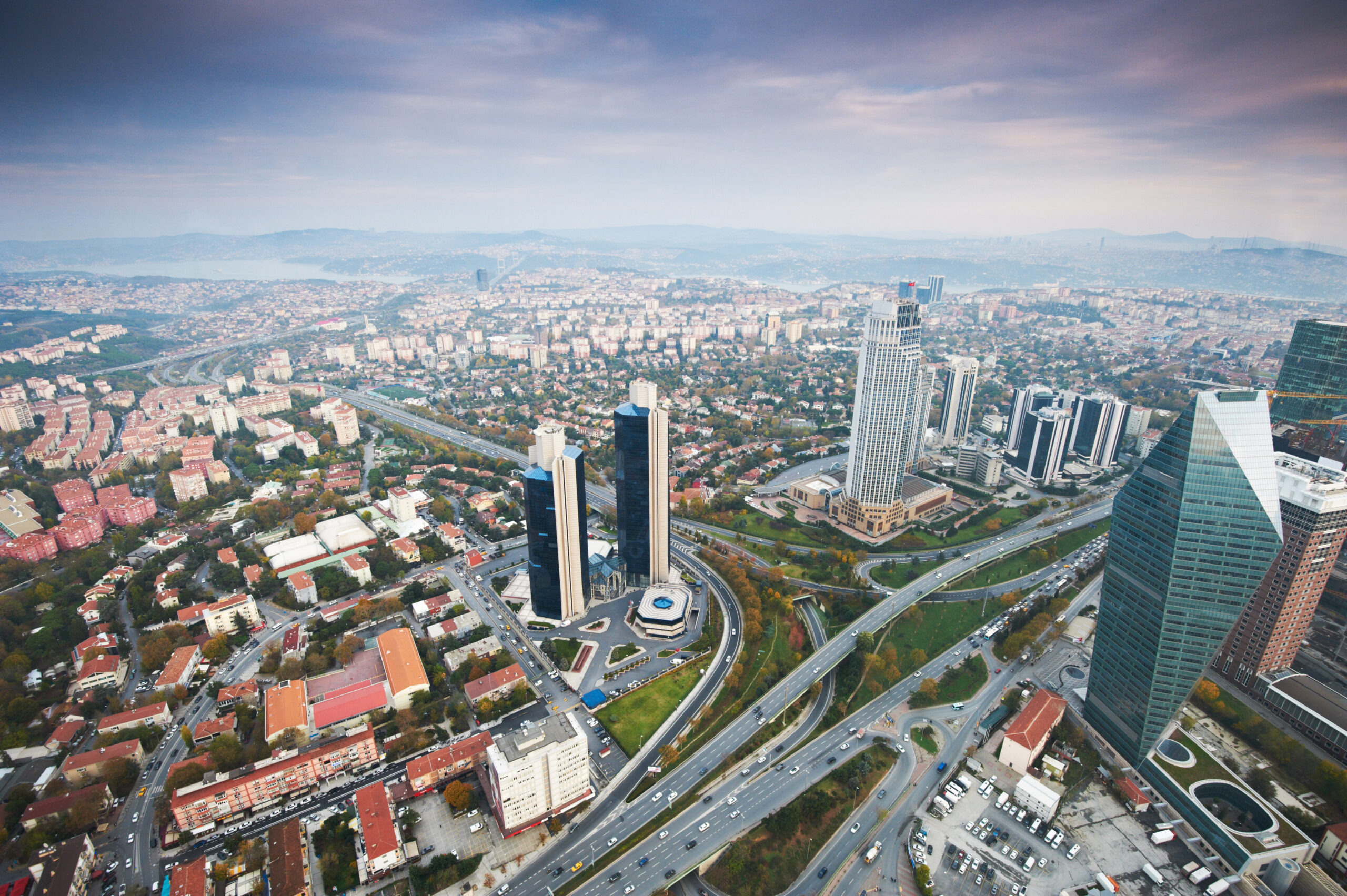 Business District of Istanbul